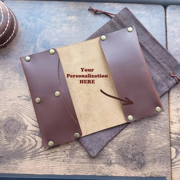 Protège-passeport en cuir. Pochette de passeport personnalisée. Étui de passeport sur mesure fait main. Porte-passeport en cuir.