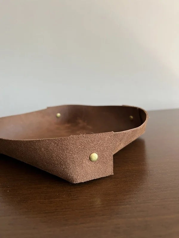 Leather Trinket Dish. Catch All Tray. Dice Tray. Jewelry Tray. Vanity Tray. Ring Tray. Valet Tray. DND Dice Tray. EDC Tray