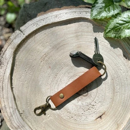 Fuck the Patriarchy Keychain Personalized Leather Keychain Engraved Keychain Custom Leather Key Fob