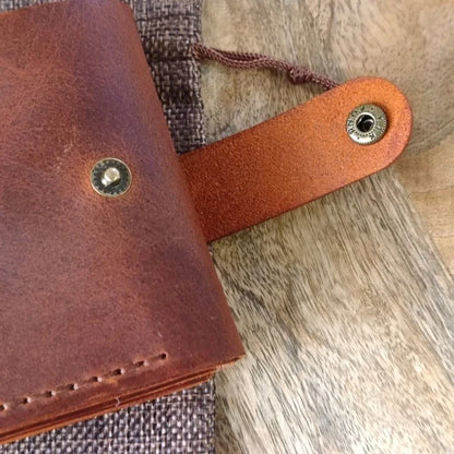 Best Fishing Gift Mens leather RFID wallet with engraving for 11 cards, with space for banknotes, 2 places for photos or ID with coin pocket