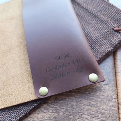 Protège-passeport en cuir. Pochette de passeport personnalisée. Étui de passeport sur mesure fait main. Porte-passeport en cuir.