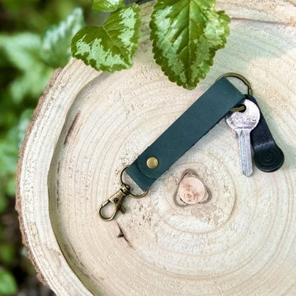 Fuck the Patriarchy Keychain Personalized Leather Keychain Engraved Keychain Custom Leather Key Fob