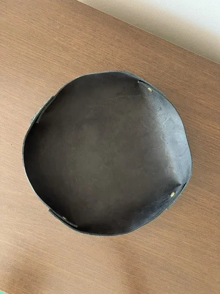 Black Leather Catch All Tray. Dice Tray. Jewelry Tray. Vanity Tray. Ring Tray. Valet Tray. DND Dice Tray. EDC Tray. Leather Trinket Dish