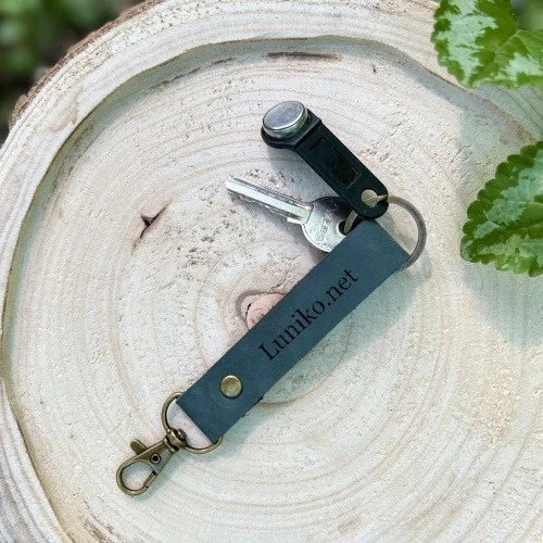 Fuck the Patriarchy Keychain Personalized Leather Keychain Engraved Keychain Custom Leather Key Fob